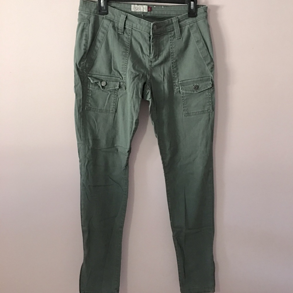 SO Olive green cargo pants